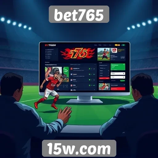 navegação e experiência do usuário no bet765